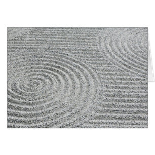 Japan, Kyoto, Tofukuji Temple, Pattern in Sand