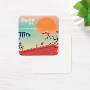 Japan Landscape travel poster