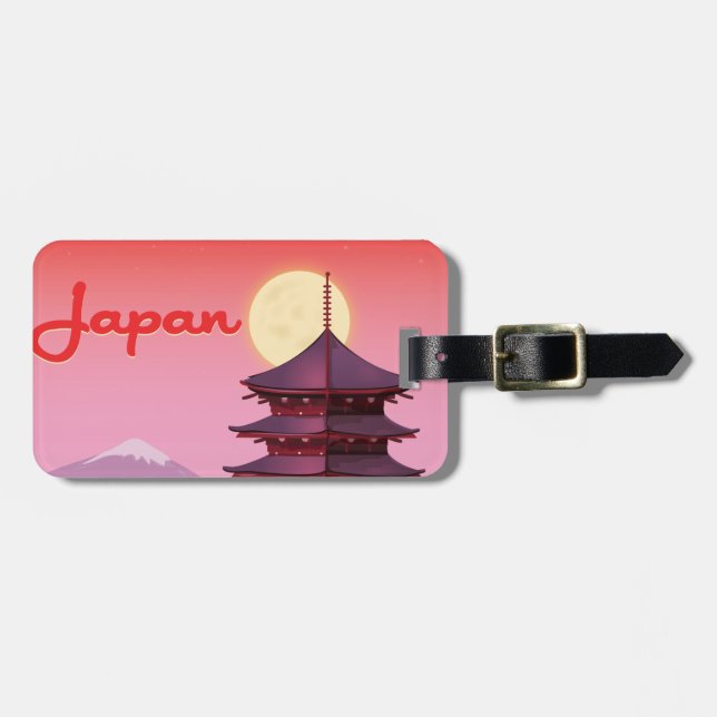 Japan Luggage Tag (Front Horizontal)