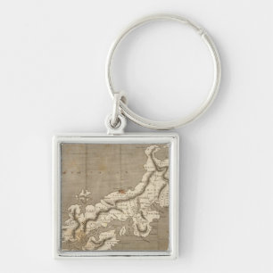 Japan Map by Arrowsmith Keychain