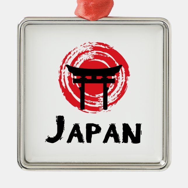 Japan Metal Ornament (Front)