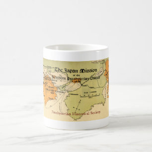 Japan Mission Map Mug