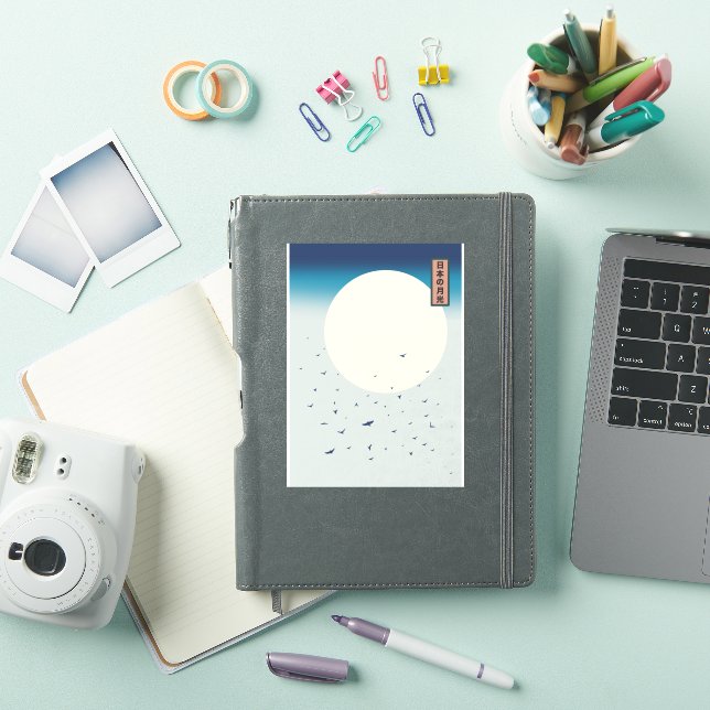 Japan moonlight swallows (iPad Cover)