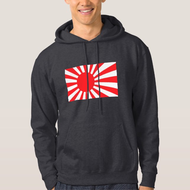 Japan Navy Flag Hoodie (Front)