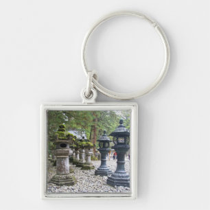 Japan, Nikko. Toshogu Shrine and mausoleum in Keychain