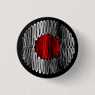 Japan on Black Button