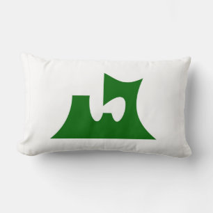 japan prefecture region flag district aomori lumbar pillow