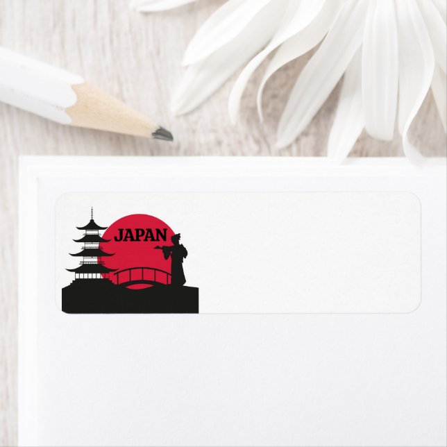 Japan Return Address Label (Insitu)