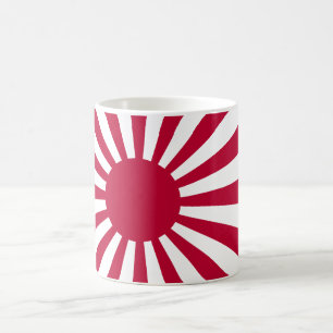Japan Rising Sun Flag Coffee Mug