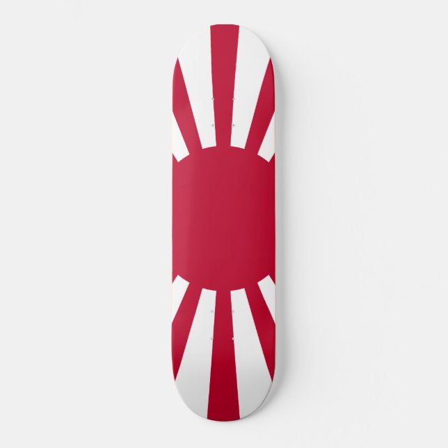 Japan Rising Sun Flag Skateboard (Front)