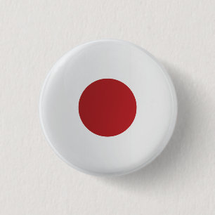 Japan  Round Icon Flag  1 Inch Round Button