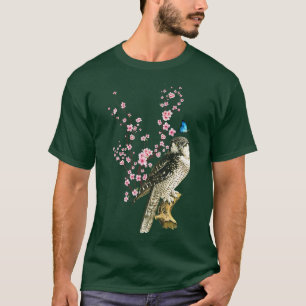 Japan Sakura Cherry Blossom Owl Bird Japanese T-Shirt