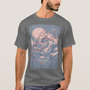 Japan Sakura Pink Flower Floral Japanese Cherry Bl T-Shirt