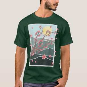 Japan Sakura Pink Flower Japanese Cherry Blossom T-Shirt