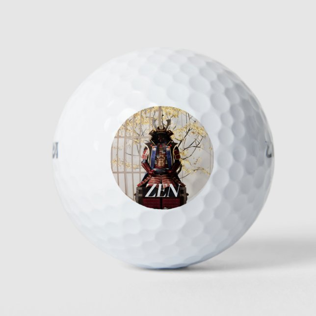Japan samurai spirit golf balls (Front)