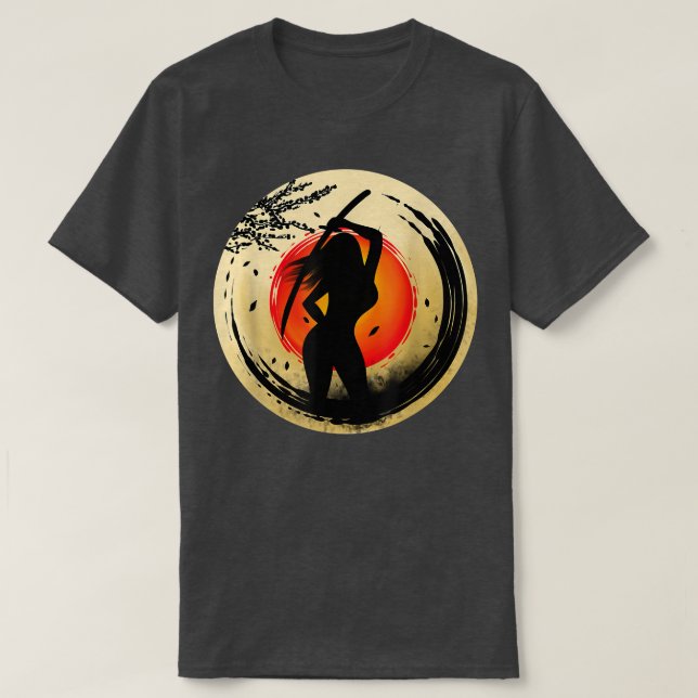 Japan Samurai Warrior572 T-Shirt (Design Front)
