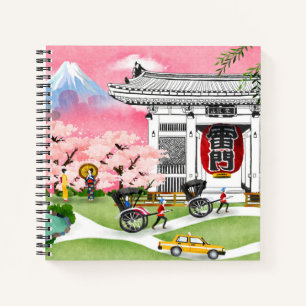 Japan Scene Notebook