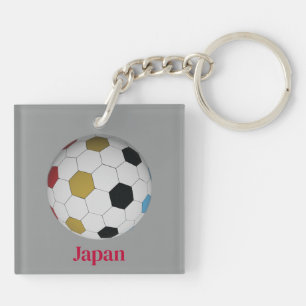 Japan Soccer Keychain