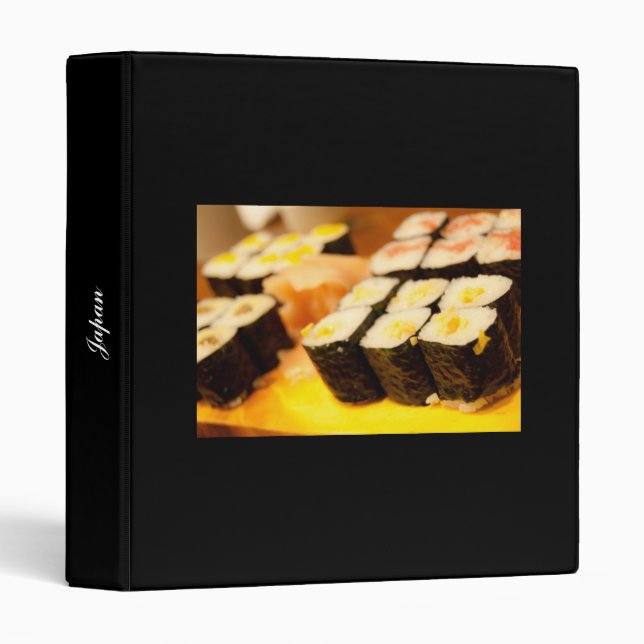 Japan Sushi Binder (Front/Spine)