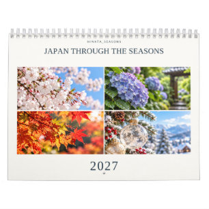 Japan Through the Seasons 2027 Japanese Seasonal Calendar