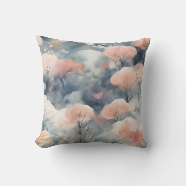 Japan Throw Pillow (Front)