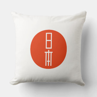 Japan Throw Pillow