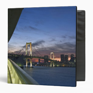 Japan. Tokyo. Rainbow Bridge in Tokyo Bay. Binder