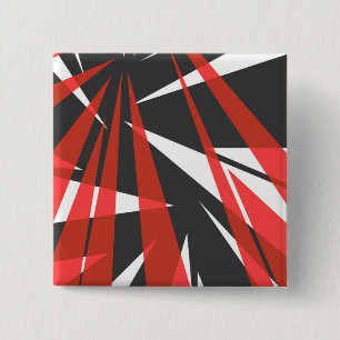 Japan tokyo sunrise 2 inch square button