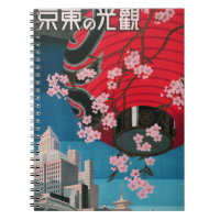 Japan Tokyo Vintage Japanese Travel Poster