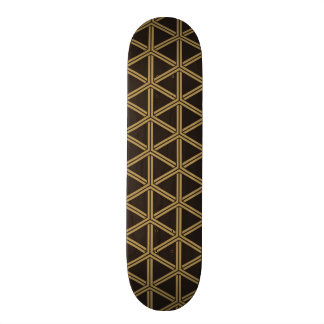 Japan traditional pattern Bishamon Kikko Skateboard