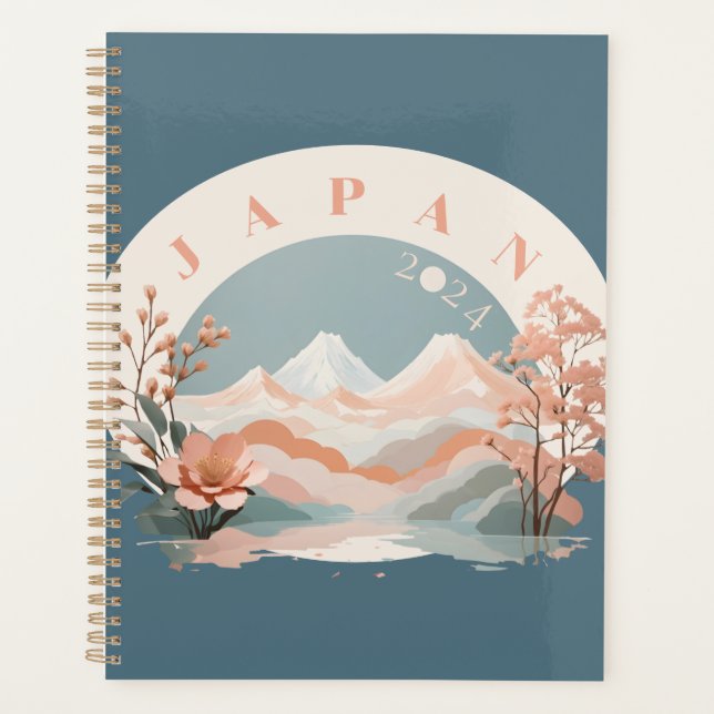 Japan Travel 2024 Trip Planner (Front)