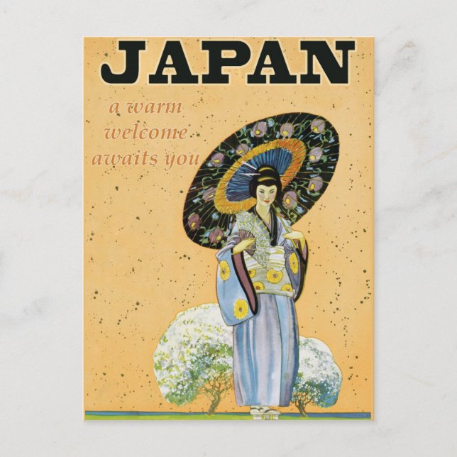 Japan Travel Postcard (Front)