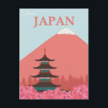 Japan Travel Postcard<br><div class="desc">Travel Card</div>