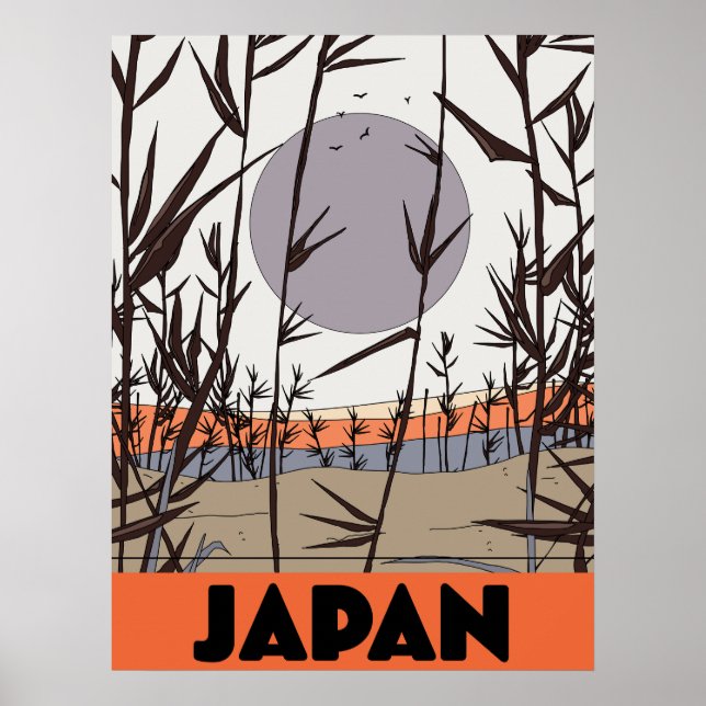 Japan travel poster (Front)