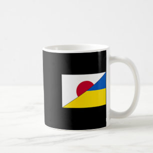 Japan Ukraine Flag Japanese Ukrainian Support Stan Coffee Mug