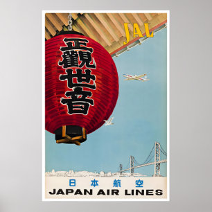 Japan Wall Art Travel Poster Japanese Vintage