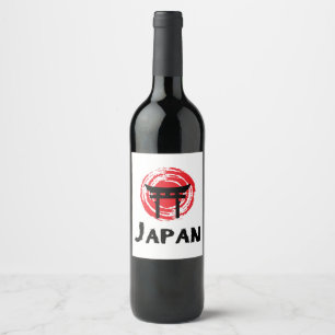 Japan Wine Label