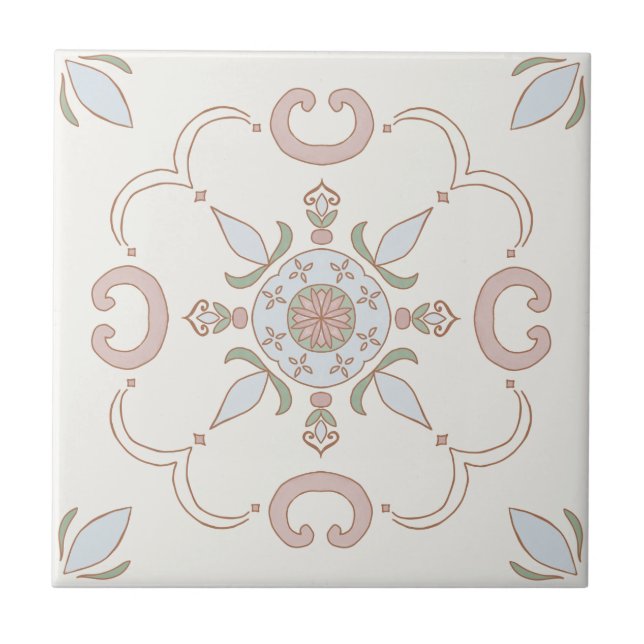 Japandi Ceramic Tile (Front)