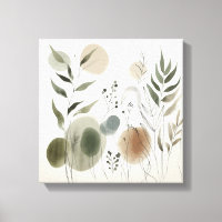 Japandi Garden Rhythm Art for Calm Interiors