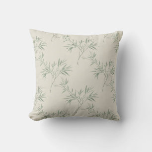 Japandi Serenity Throw Pillow