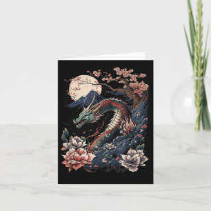 Japanese Aesthetic Dragon Japanese Art Japan Tatto Card