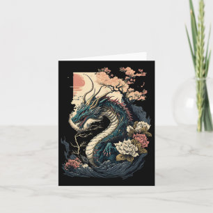 Japanese Aesthetic Dragon Japanese Art Japan Tatto Card