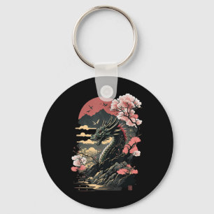 Japanese Aesthetic Dragon Japanese Art Japan Tatto Keychain