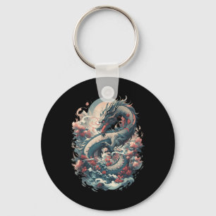 Japanese Aesthetic Dragon Japanese Art Japan Tatto Keychain