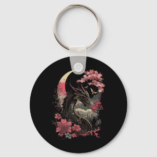Japanese Aesthetic Dragon Japanese Art Japan Tatto Keychain