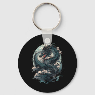 Japanese Aesthetic Dragon Japanese Art Japan Tatto Keychain