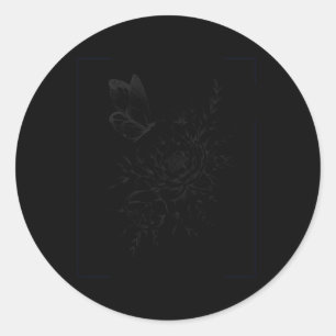 Japanese Aesthetic Tokyo Vaporwave Anime Classic Round Sticker