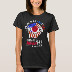 Japanese American America Pride Foreign Country Ja T-Shirt