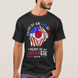 Japanese American America Pride Foreign Country Ja T-Shirt