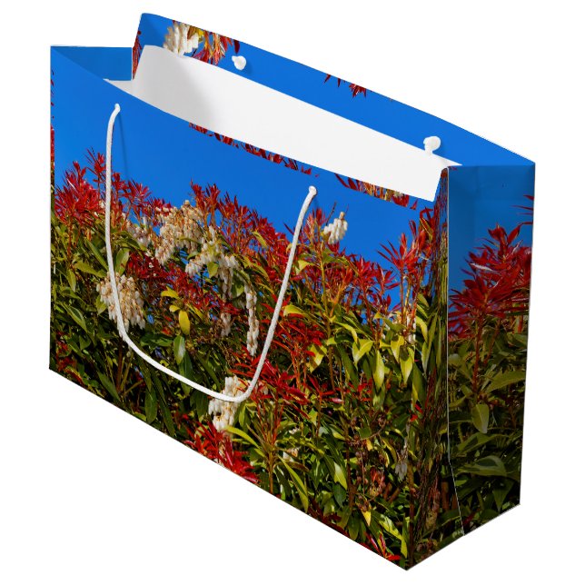Japanese Andromeda Bonfire Large Gift Bag (Front Angled)